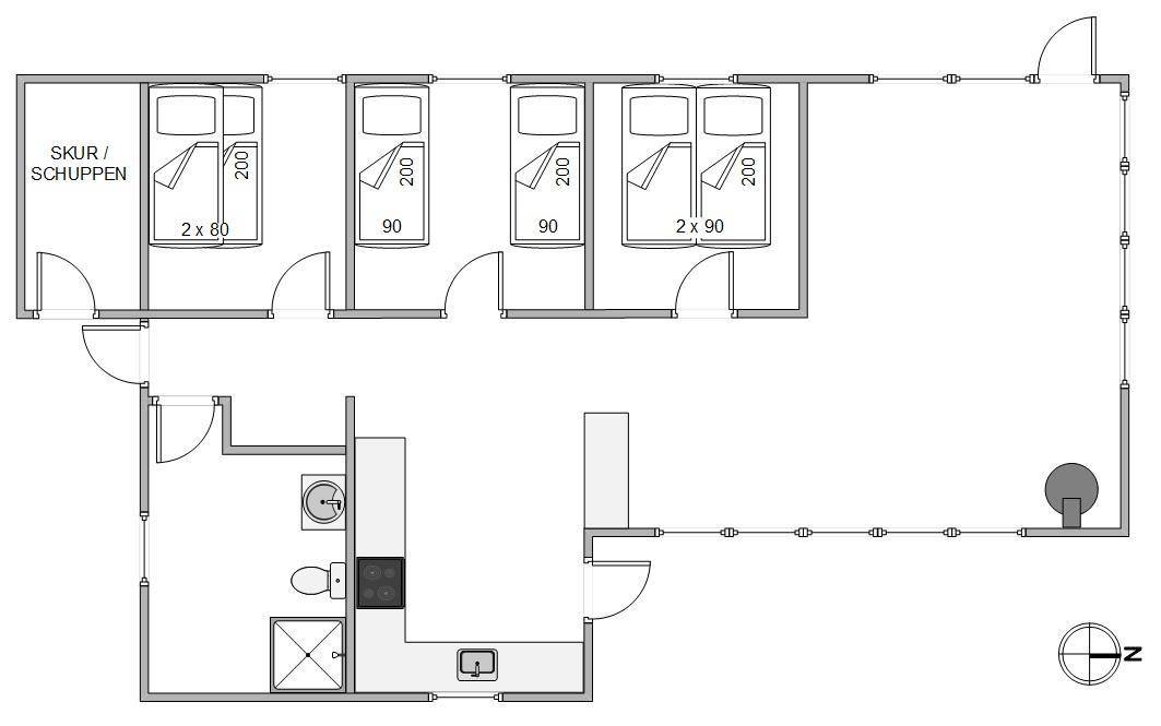 Vorschaubild von Ferienhaus EO87 in Bjerregård - Westjütland