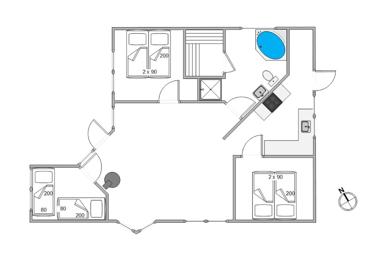 Vorschaubild von Ferienhaus EO95 in Houstrup - Westjütland