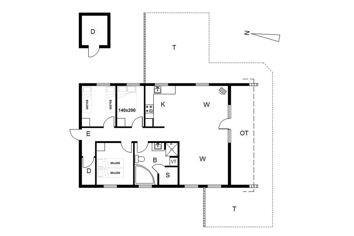 Vorschaubild von Ferienhaus EO98 in Henne Strand - Westjütland