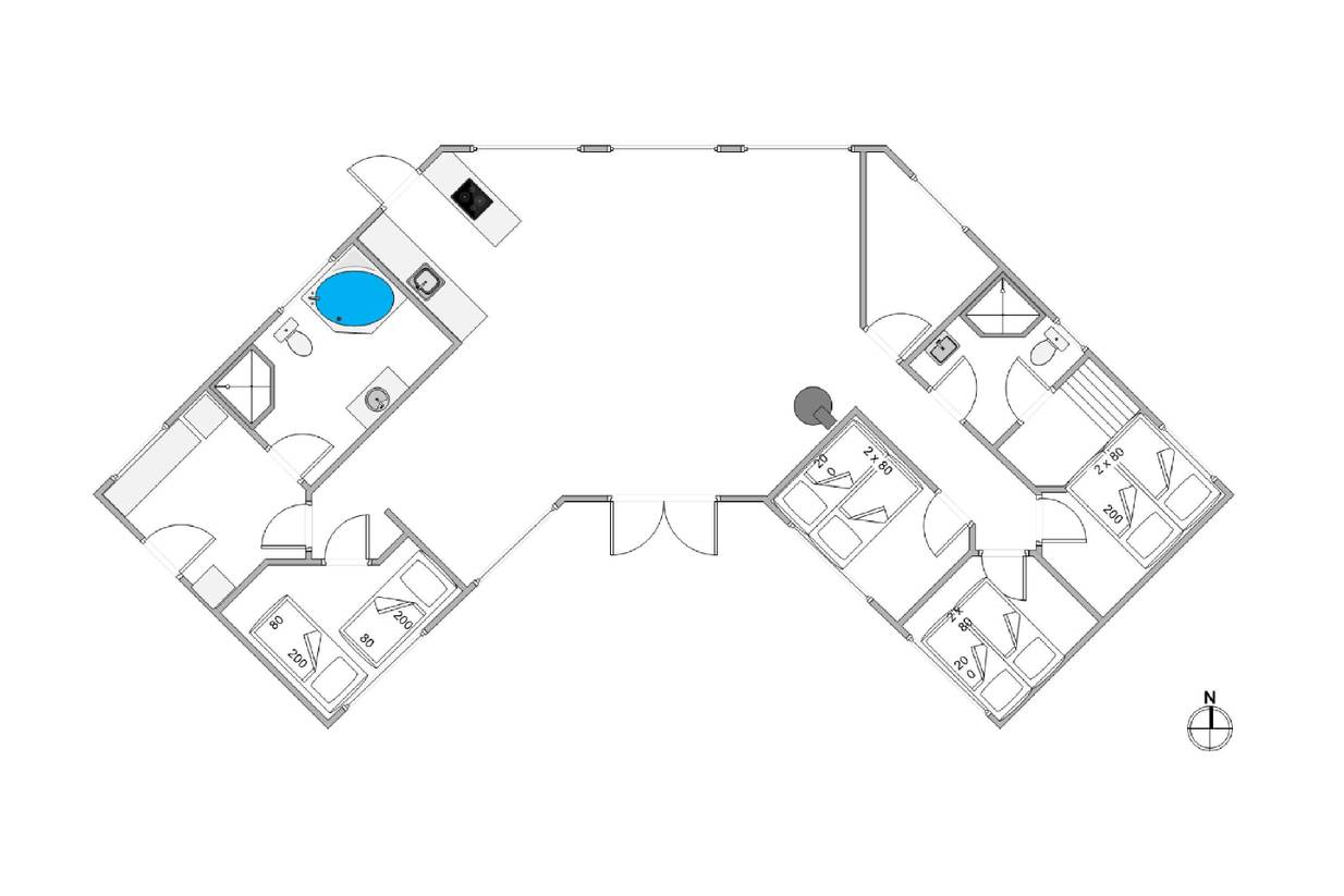 Vorschaubild von Ferienhaus EP02 in Grærup - Vejers Strand - Westjütland