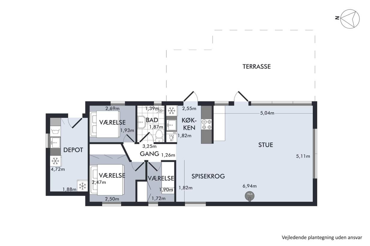 Vorschaubild von Ferienhaus ER12 in Egsmark - Ebeltoft - Ostjütland