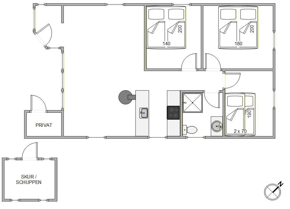 Vorschaubild von Ferienhaus ER76 in Bjerregård - Westjütland