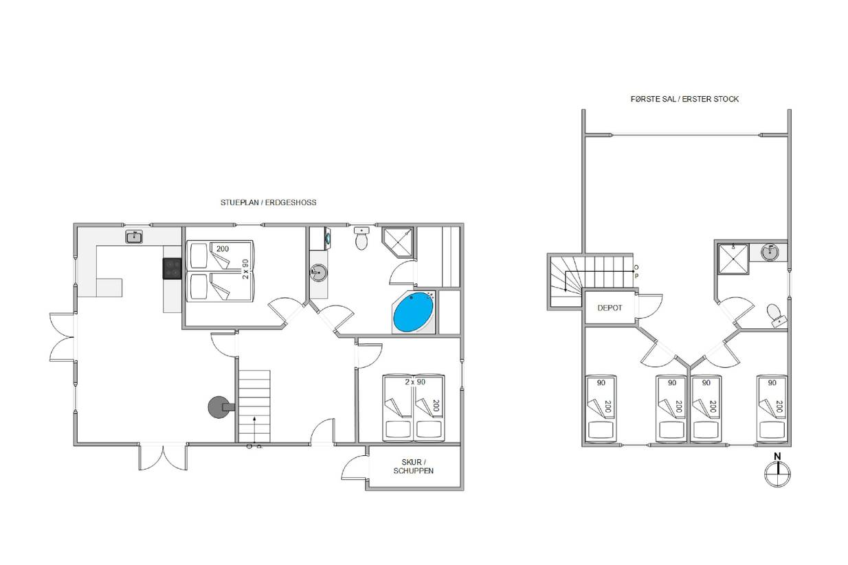 Vorschaubild von Ferienhaus ER82 in Houstrup - Westjütland