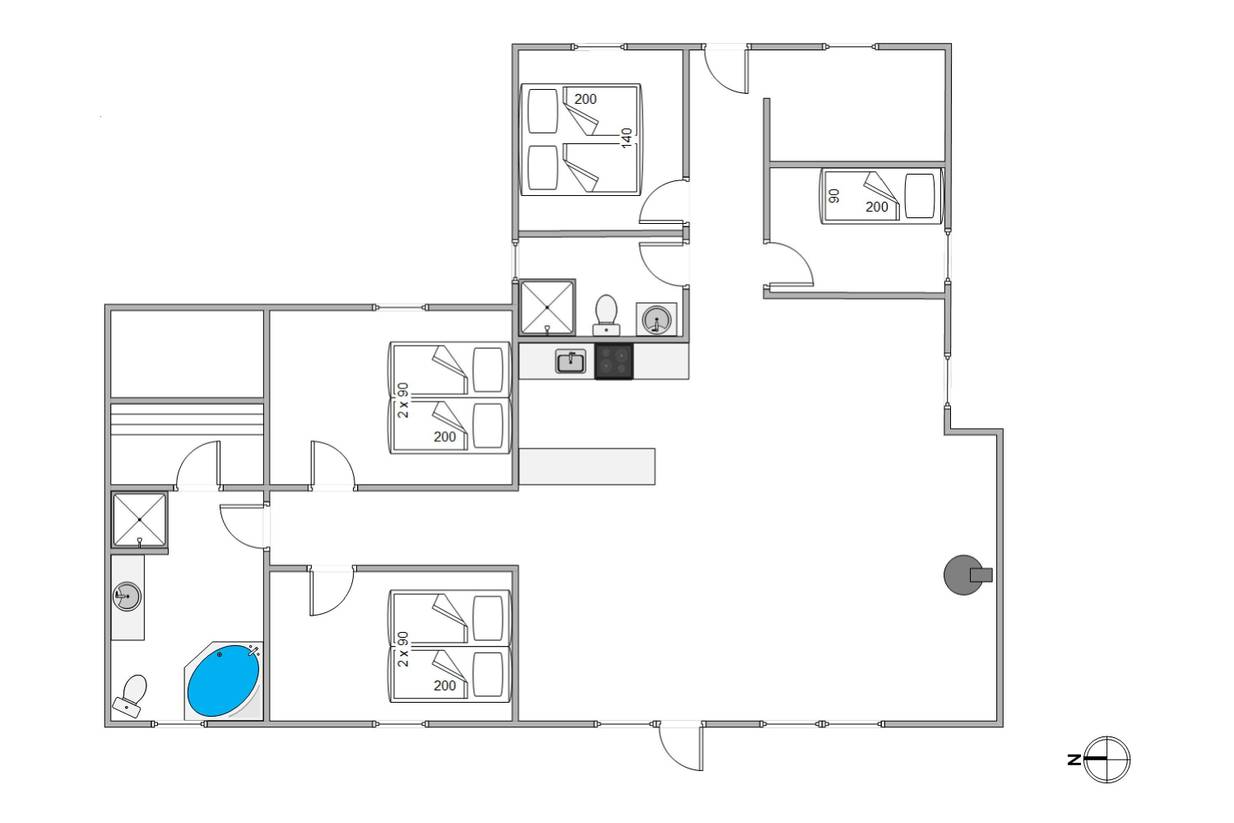 Vorschaubild von Ferienhaus EU63 in Søndervig - Westjütland