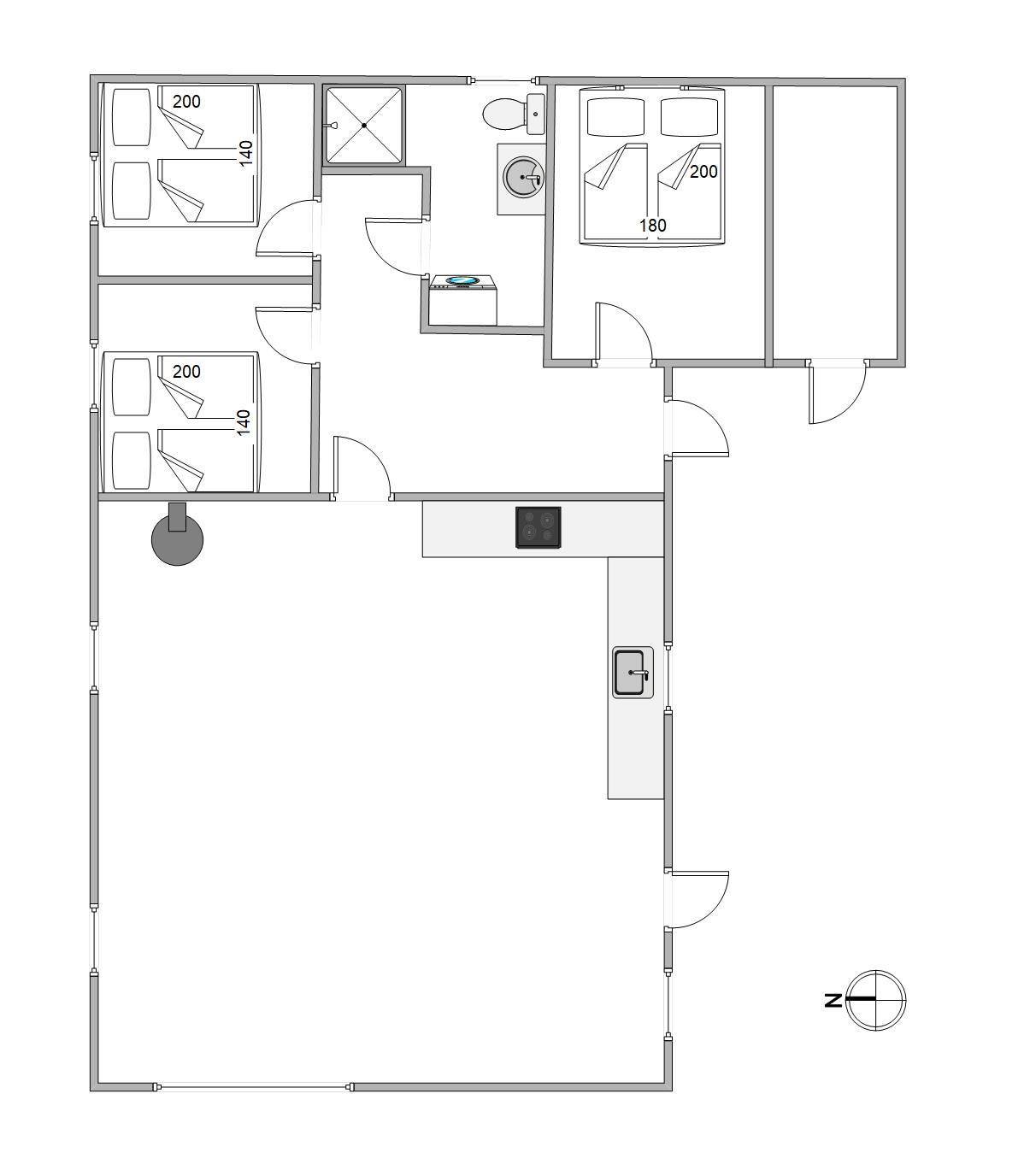 Vorschaubild von Ferienhaus EV92 in Kongsmark - Rømø