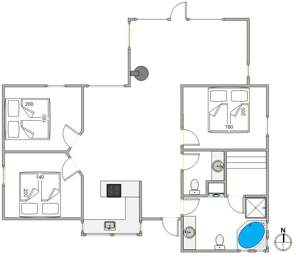 Vorschaubild von Ferienhaus EW28 in Bjerregård - Westjütland