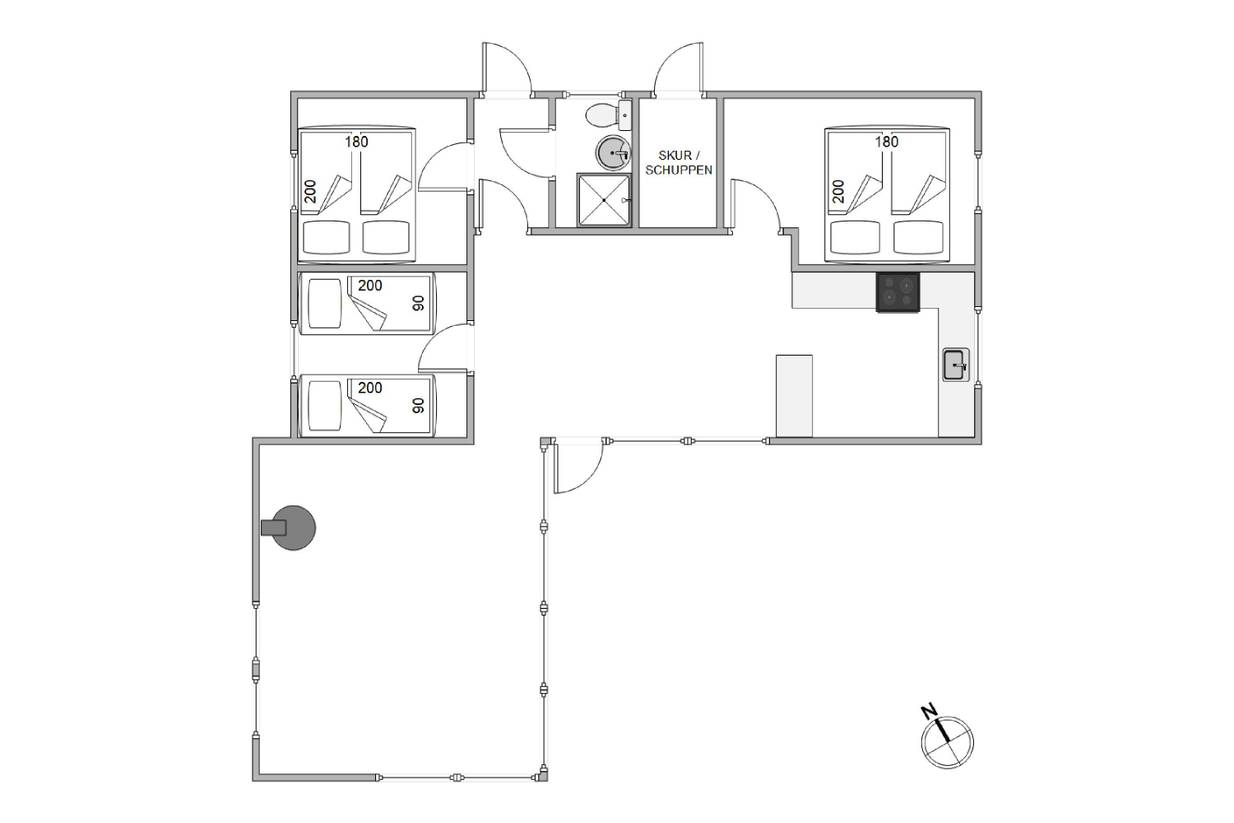 Vorschaubild von Ferienhaus EW59 in Søndervig - Westjütland