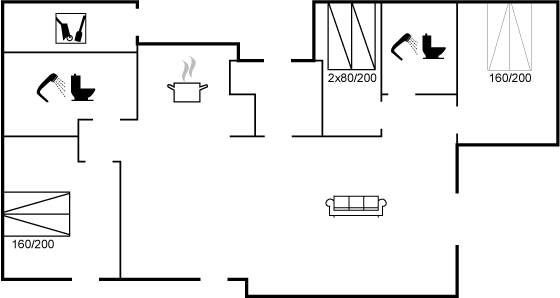 Vorschaubild von Ferienhaus EW73 in Sønderho - Fanø