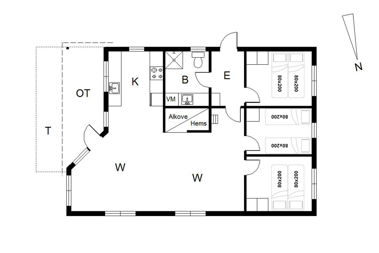 Vorschaubild von Ferienhaus EX19 in Houstrup - Westjütland
