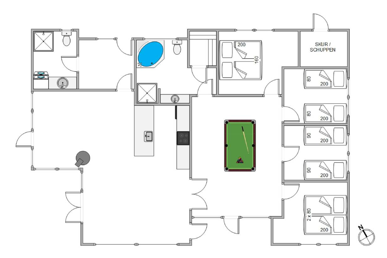 Vorschaubild von Ferienhaus EX65 in Houvig - Søndervig - Westjütland