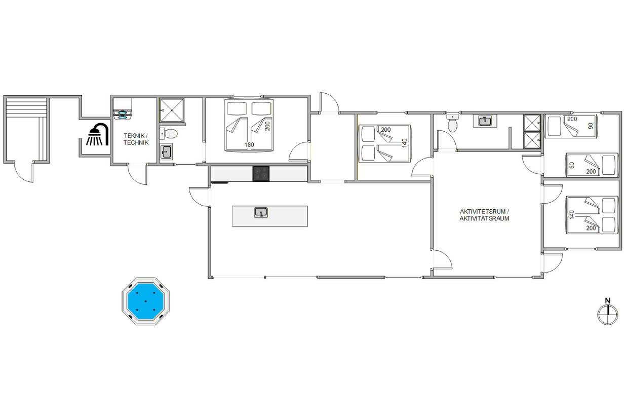 Vorschaubild von Ferienhaus EY76 in Houvig - Søndervig - Westjütland