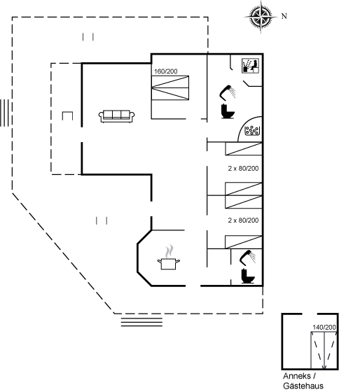 Vorschaubild von Ferienhaus EZ40 in Arrild - Südjütland