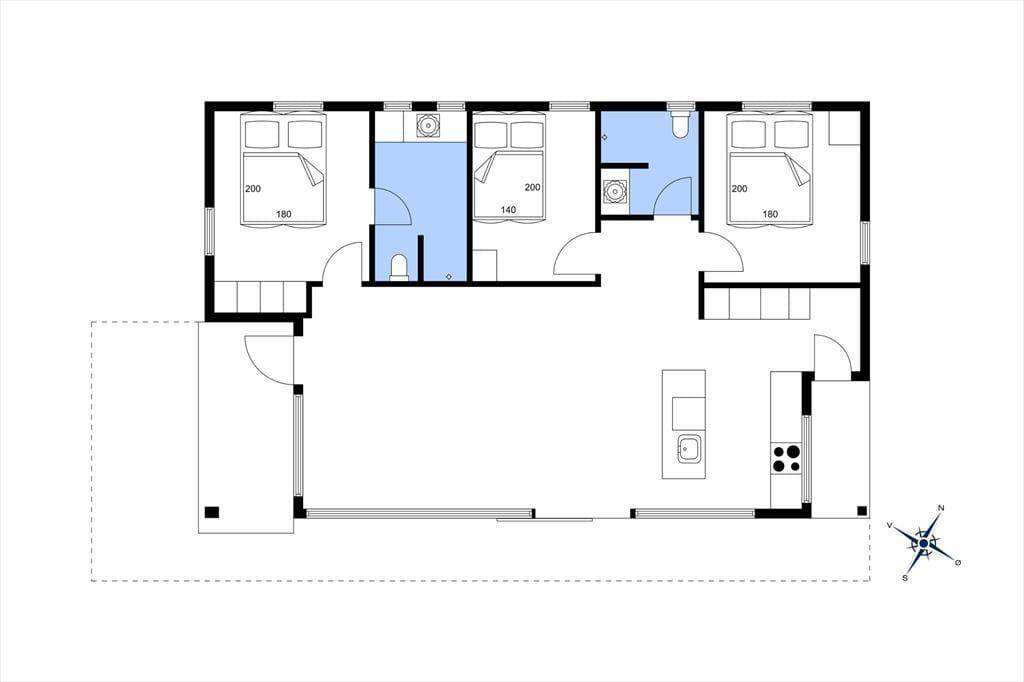 Vorschaubild von Ferienhaus EZ55 in Mols - Ostjütland