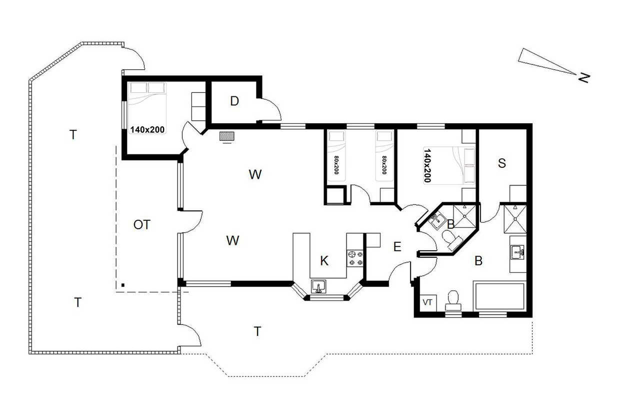 Vorschaubild von Ferienhaus EZ76 in Houstrup - Westjütland