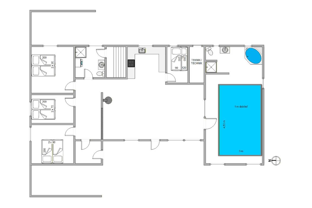 Vorschaubild von Ferienhaus EZ88 in Klegod - Westjütland