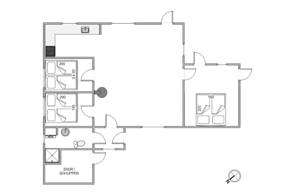 Vorschaubild von Ferienhaus FA45 in Søndervig - Westjütland