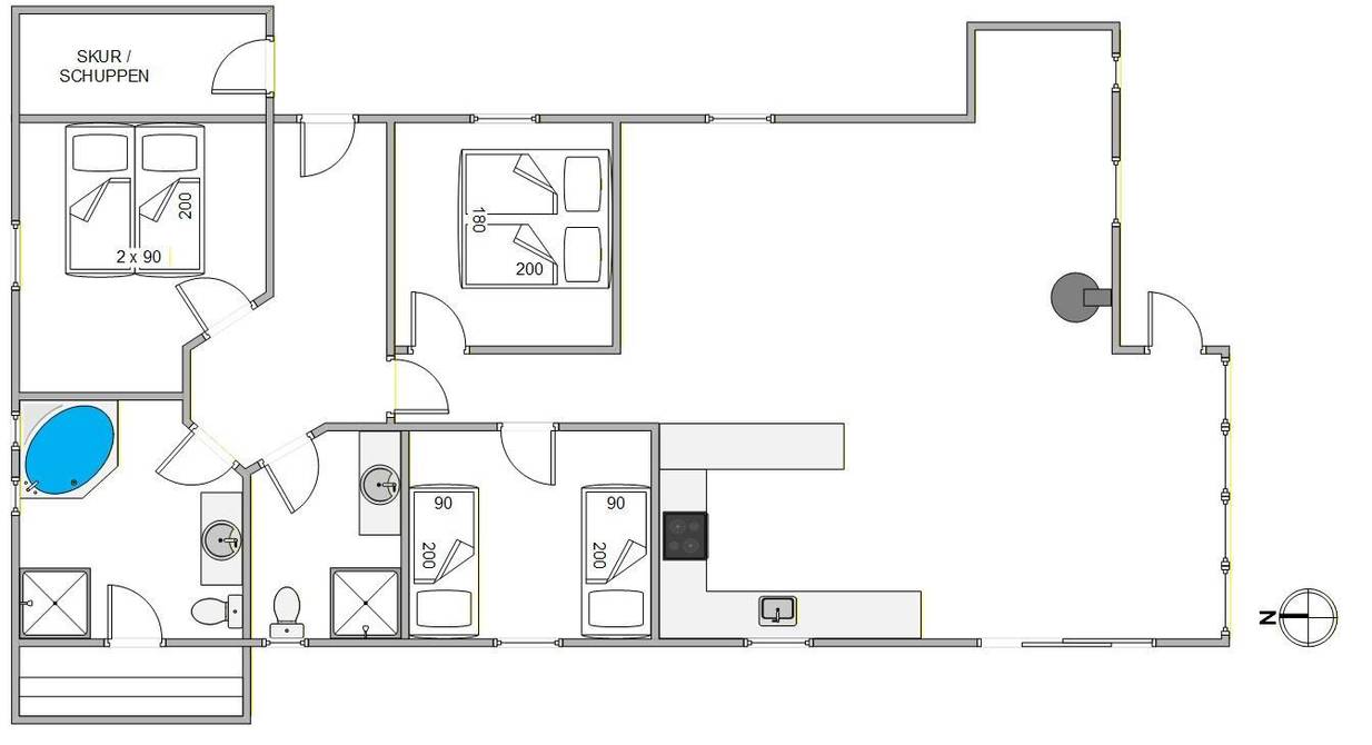Vorschaubild von Ferienhaus FC18 in Skodbjerge - Bjerregård - Westjütland