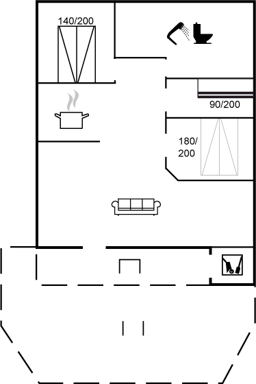 Vorschaubild von Ferienhaus FD39 in Toftum - Rømø