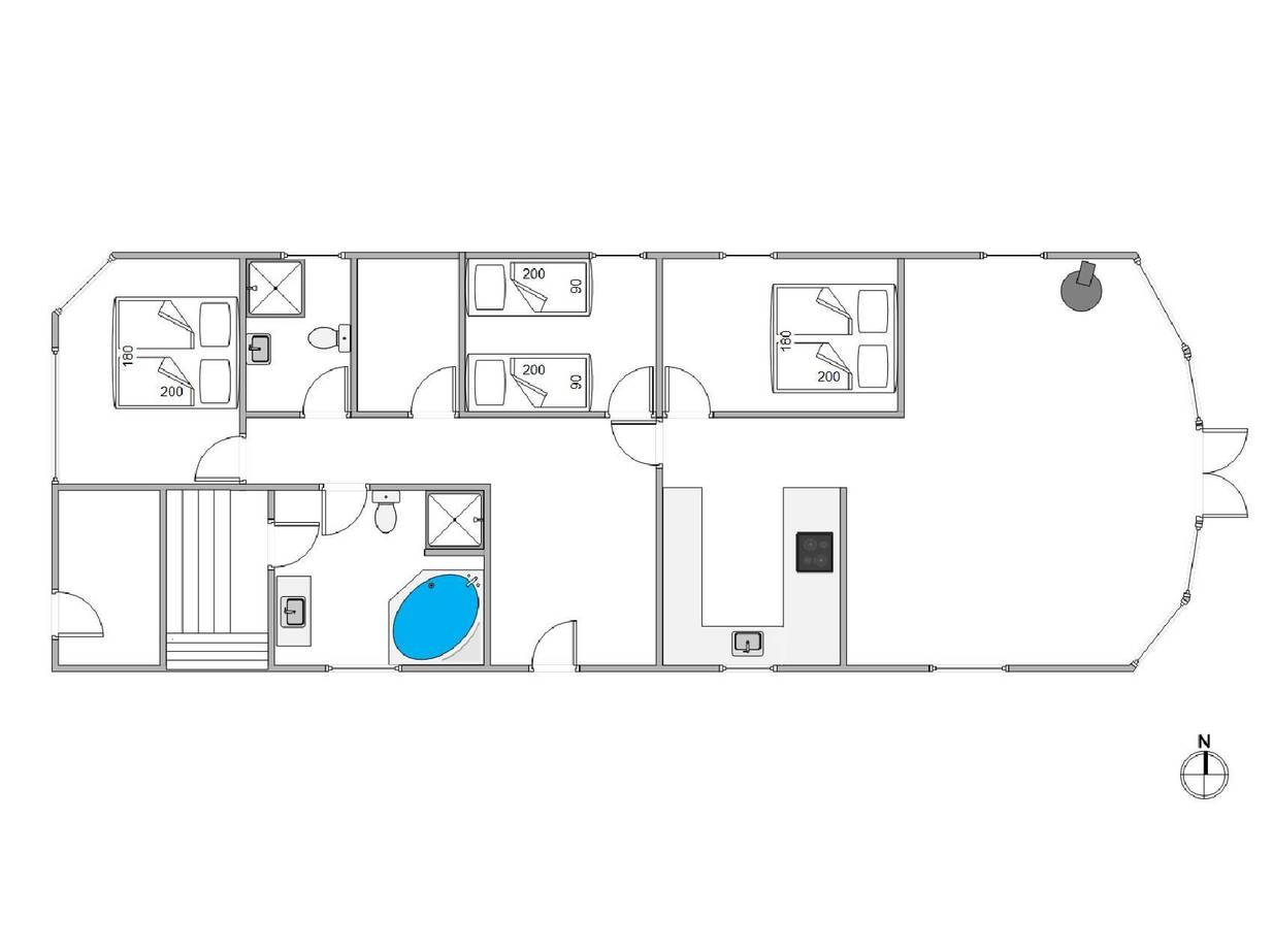 Vorschaubild von Ferienhaus FE78 in Houvig - Søndervig - Westjütland