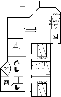 Vorschaubild von Ferienhaus FG58 in Marielyst - Falster