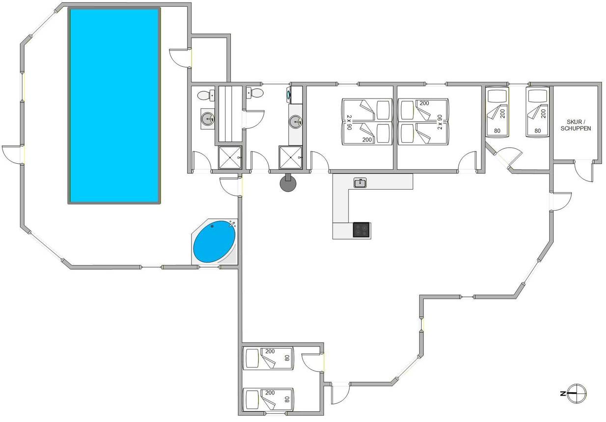 Vorschaubild von Ferienhaus FG69 in Bjerregård - Westjütland