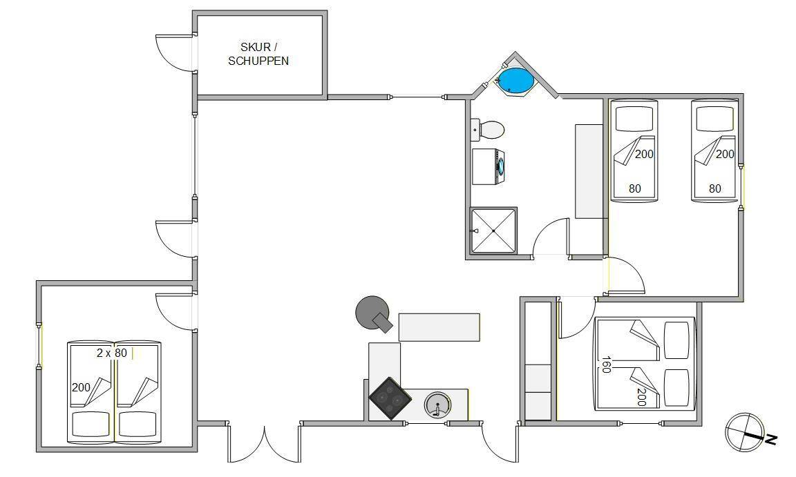 Vorschaubild von Ferienhaus FG87 in Rindby - Fanø