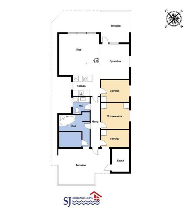 Vorschaubild von Ferienhaus FH73 in Vejlby Klit - Westjütland