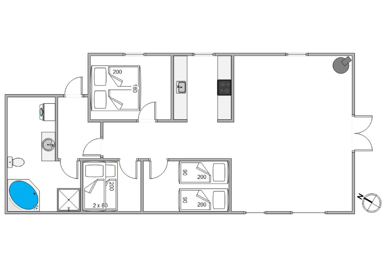 Vorschaubild von Ferienhaus FH83 in Jegum - Westjütland