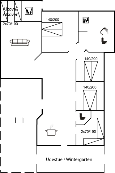 Vorschaubild von Ferienhaus FK33 in Marielyst - Falster