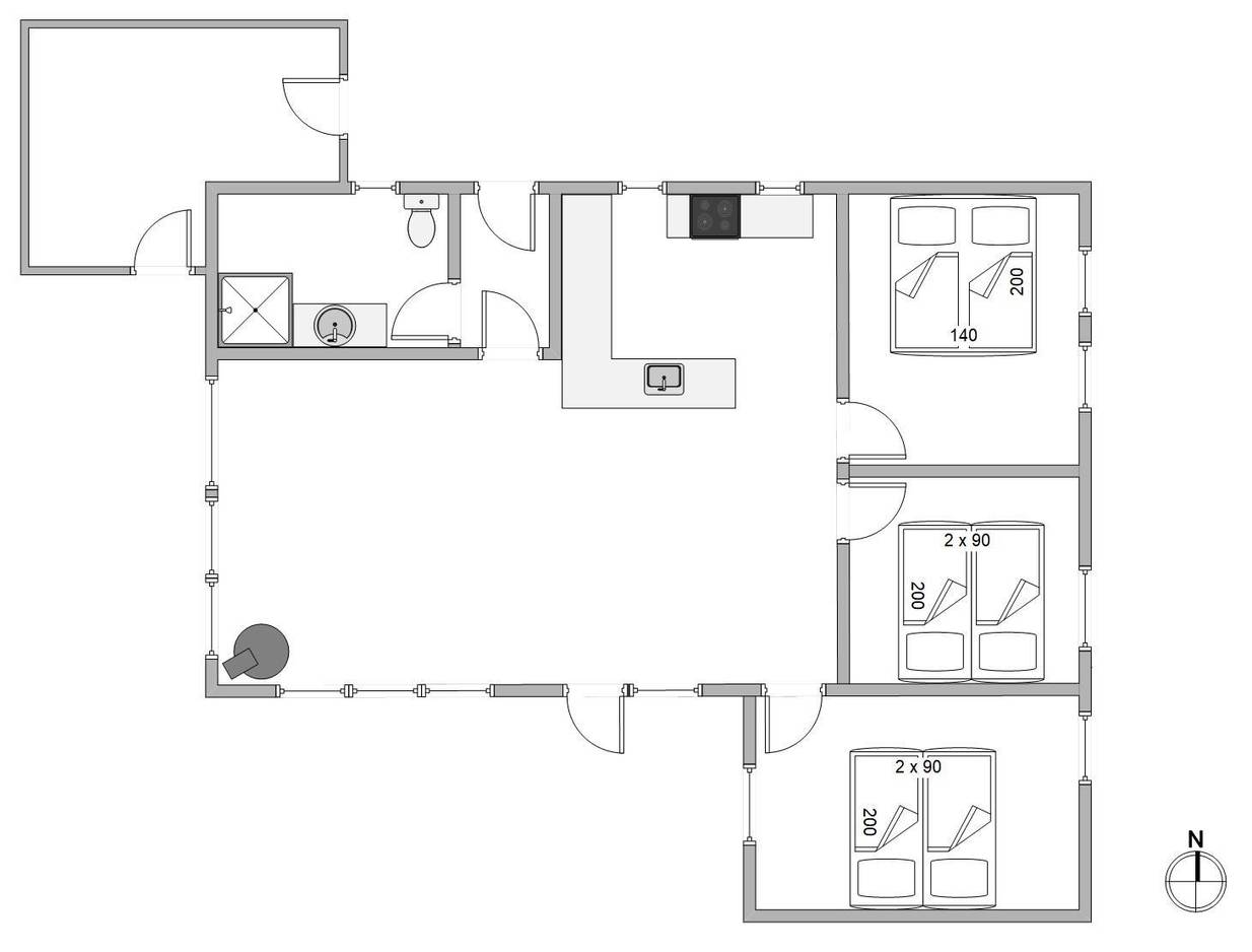 Vorschaubild von Ferienhaus FK85 in Bjerregård - Westjütland