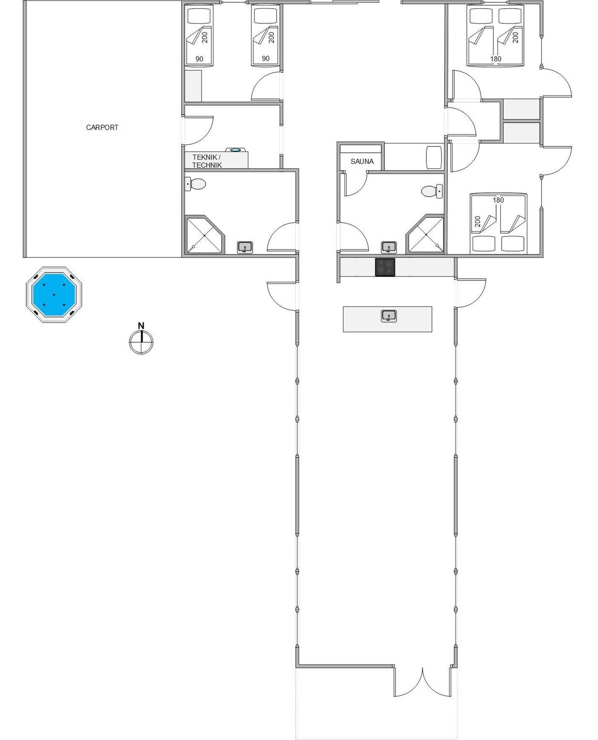 Vorschaubild von Ferienhaus FK93 in Grærup - Vejers Strand - Westjütland
