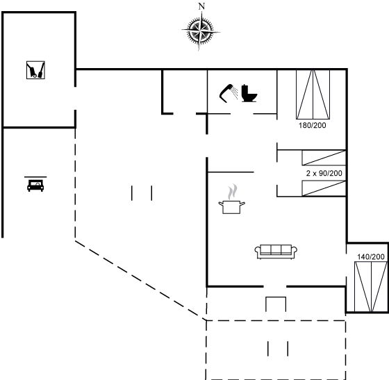 Vorschaubild von Ferienhaus FO12 in Saltum - Blokhus - Nordjütland