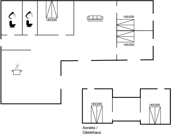 Vorschaubild von Ferienhaus FQ75 in Hornbæk - Nordseeland