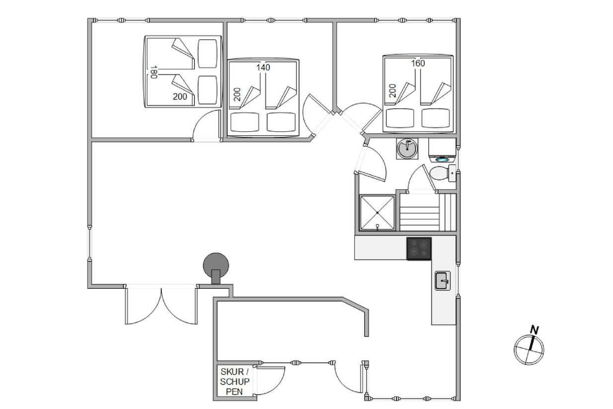 Vorschaubild von Ferienhaus FR89 in Houstrup - Westjütland