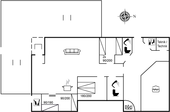 Vorschaubild von Ferienhaus FS13 in Nørlev - Lønstrup - Nordjütland