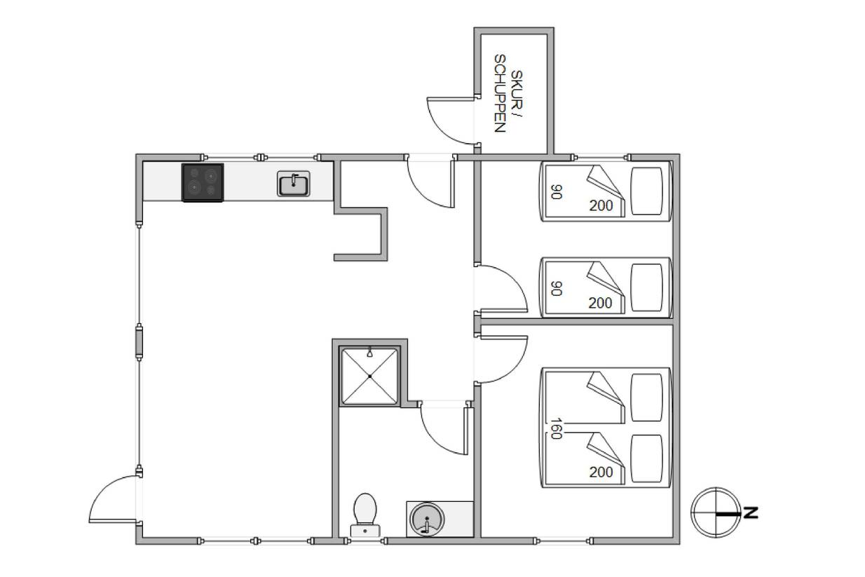 Vorschaubild von Ferienhaus FT04 in Hvide Sande - Westjütland
