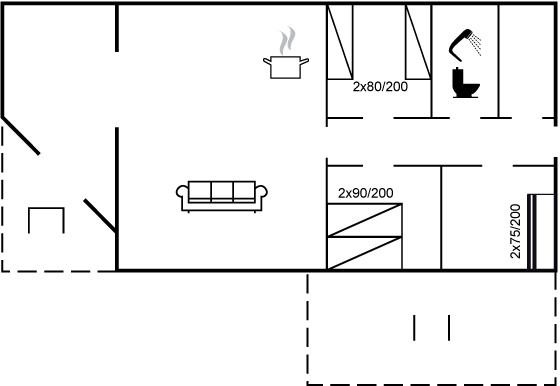 Vorschaubild von Ferienhaus FT60 in Kongsmark - Rømø