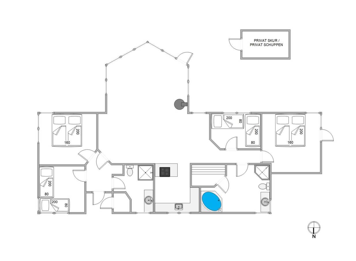 Vorschaubild von Ferienhaus FT75 in Henne Strand - Westjütland