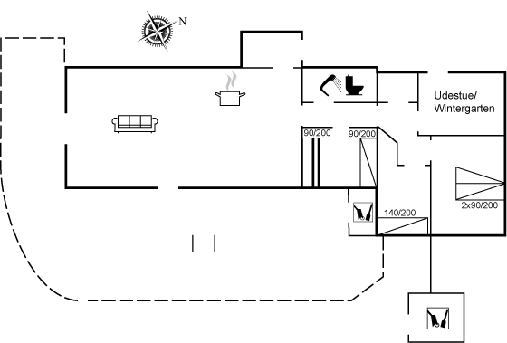 Vorschaubild von Ferienhaus FU33 in Blokhus - Nordjütland