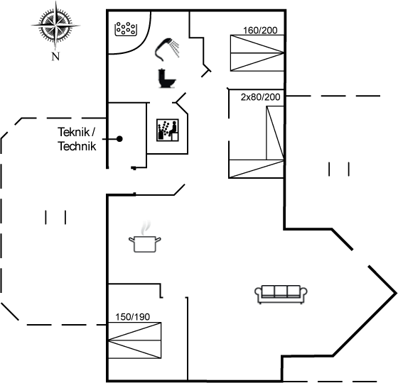 Vorschaubild von Ferienhaus FV29 in Fjand - Westjütland