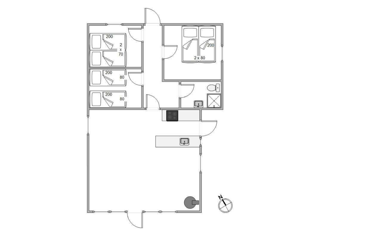 Vorschaubild von Ferienhaus FW50 in Grærup - Vejers Strand - Westjütland