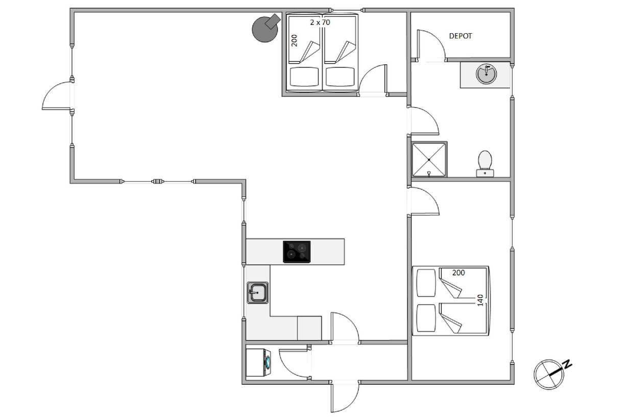 Vorschaubild von Ferienhaus FW57 in Blåvand - Westjütland