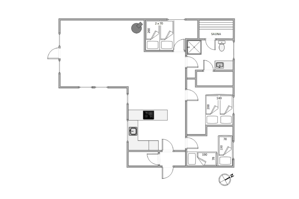 Vorschaubild von Ferienhaus FW57 in Blåvand - Westjütland