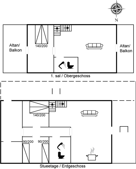 Vorschaubild von Ferienhaus FW97 in Vrist - Vejlby Klit - Westjütland