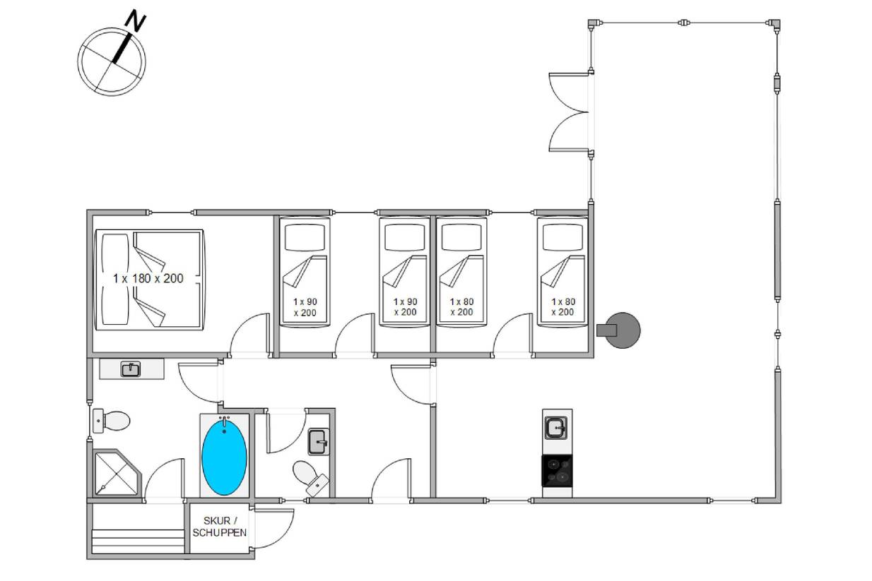 Vorschaubild von Ferienhaus FX25 in Fjand - Westjütland