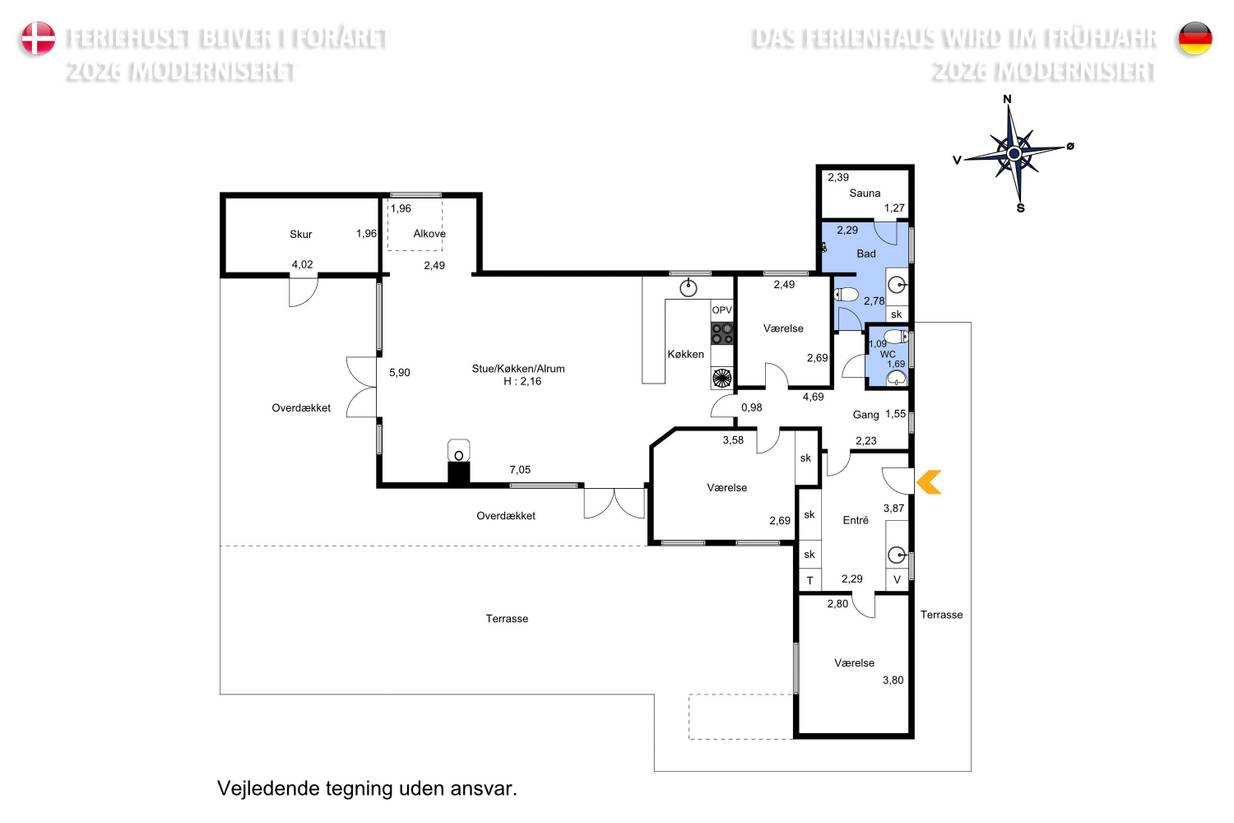 Vorschaubild von Ferienhaus FX38 in Vrist - Vejlby Klit - Westjütland