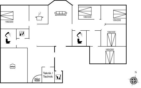 Vorschaubild von Ferienhaus FY49 in Ho - Blåvand - Westjütland