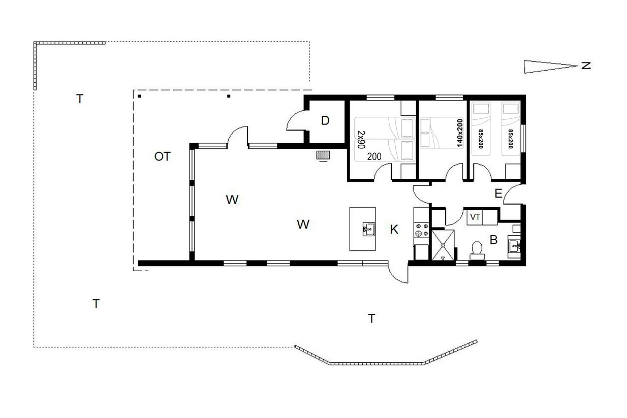 Vorschaubild von Ferienhaus GA52 in Henne Strand - Westjütland