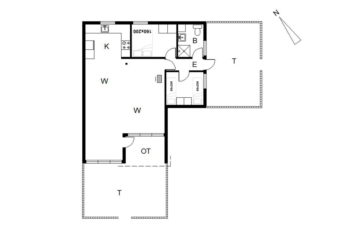 Vorschaubild von Ferienhaus GB33 in Henne Strand - Westjütland