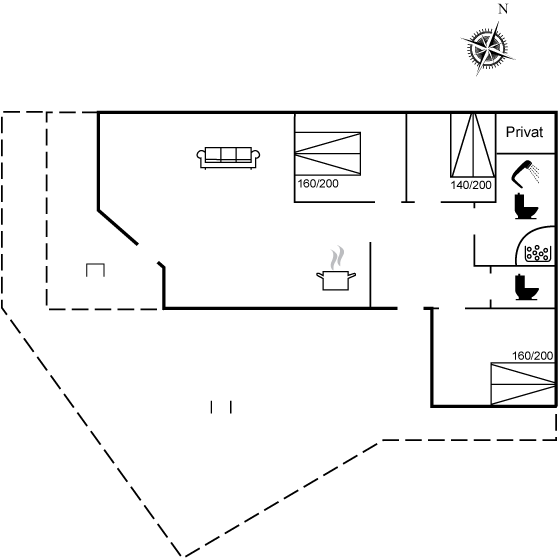Vorschaubild von Ferienhaus GB63 in Loddenhøj - Südjütland